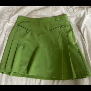 VERY CUTE AND TRENDY green tennis skirt